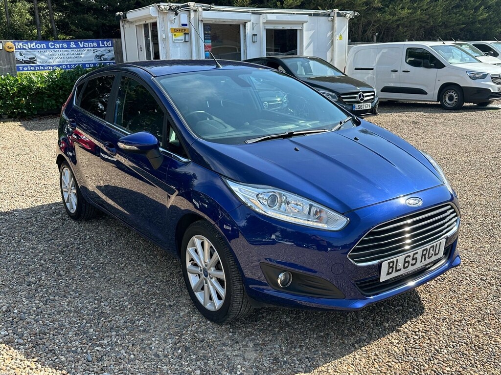 Ford Fiesta 1.6 Titanium Powershift Euro 6 Blue #6