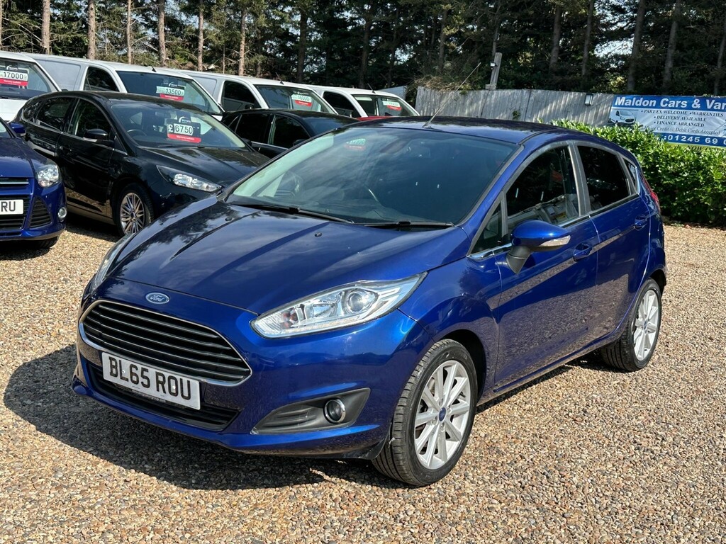 Ford Fiesta 1.6 Titanium Powershift Euro 6 Blue