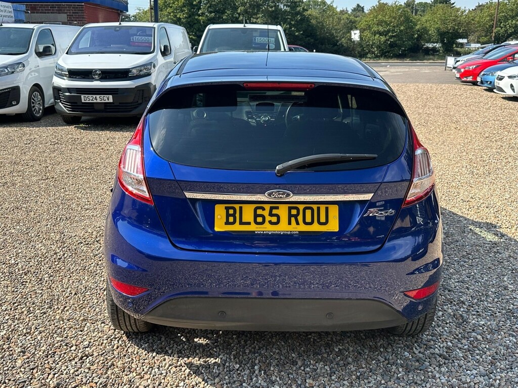 Ford Fiesta 1.6 Titanium Powershift Euro 6 Blue #3
