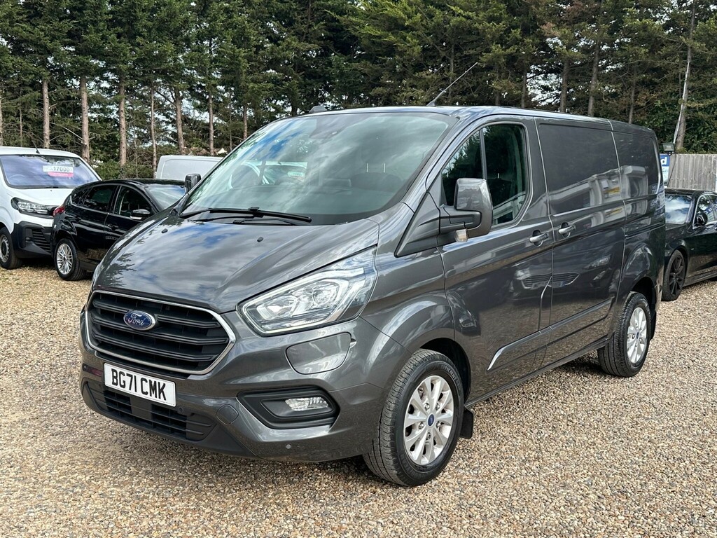 Ford Transit Custom 1.0 340 Ecoboost 13.6Kwh Limited L1 H1 Euro 6 Grey
