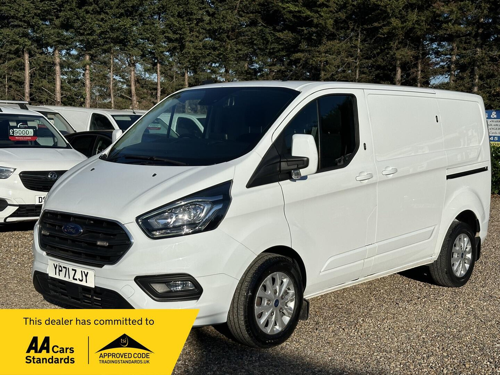 Ford Transit Custom 2.0 300 Ecoblue Limited L1 H1 Euro 6 Ss White