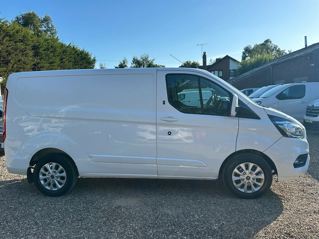 Ford Transit Custom 2.0 300 Ecoblue Limited L1 H1 Euro 6 Ss YP71ZJY White #6