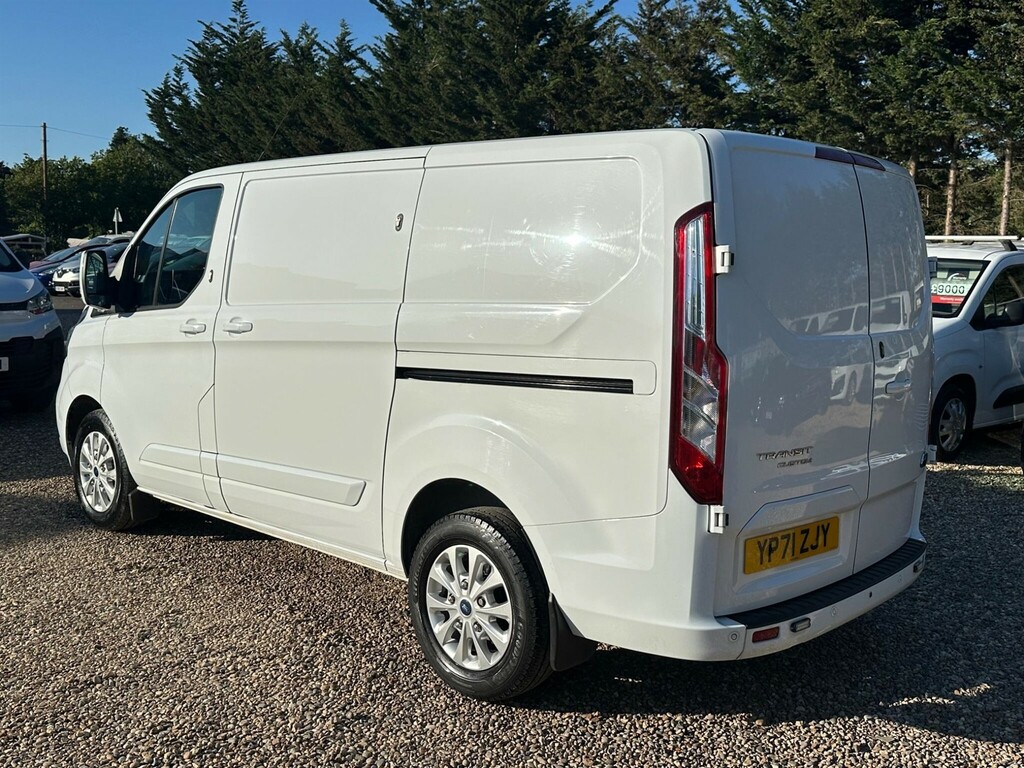 Ford Transit Custom 2.0 300 Ecoblue Limited L1 H1 Euro 6 Ss YP71ZJY White #3