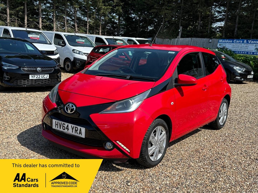 Toyota Aygo 1.0 Vvt-i X-pression X-shift Euro 5 Euro 5 Red