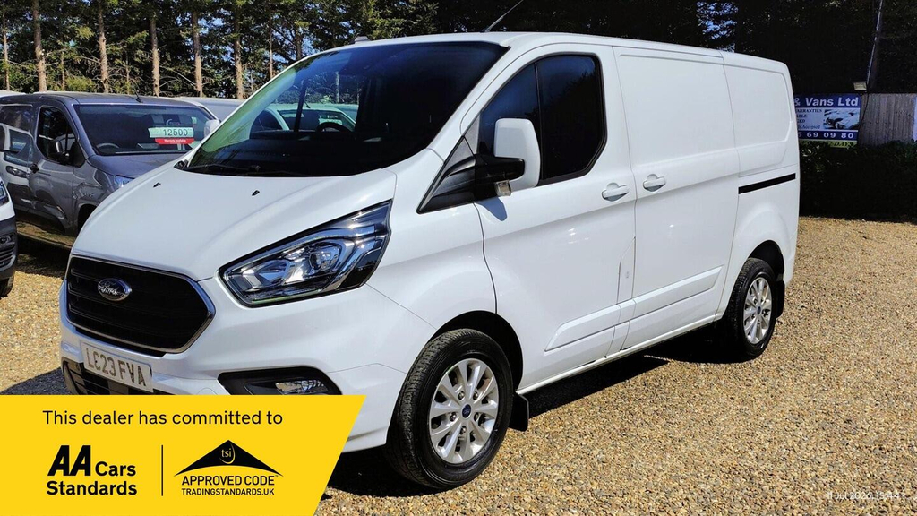 Ford Transit Custom 2.0 300 Ecoblue Limited L1 H1 Euro 6 Ss White
