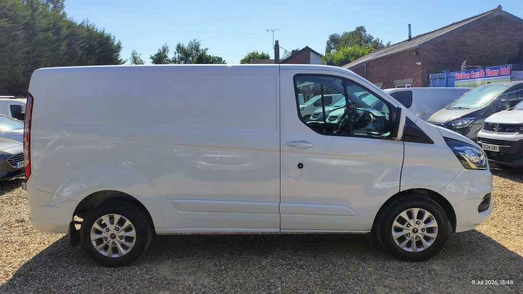 Ford Transit Custom 2.0 300 Ecoblue Limited L1 H1 Euro 6 Ss LC23FVA White #6