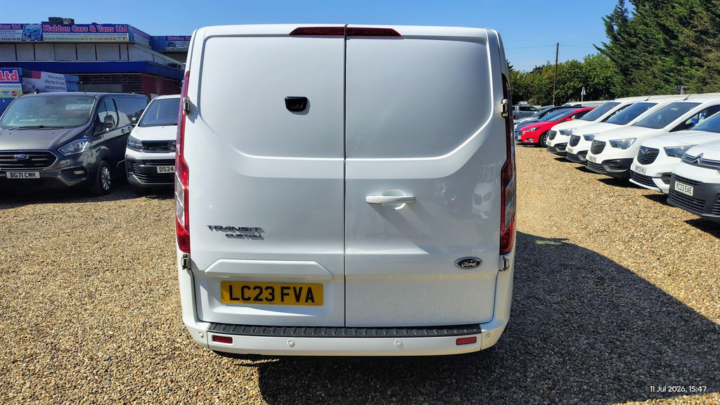 Ford Transit Custom 2.0 300 Ecoblue Limited L1 H1 Euro 6 Ss LC23FVA White #4