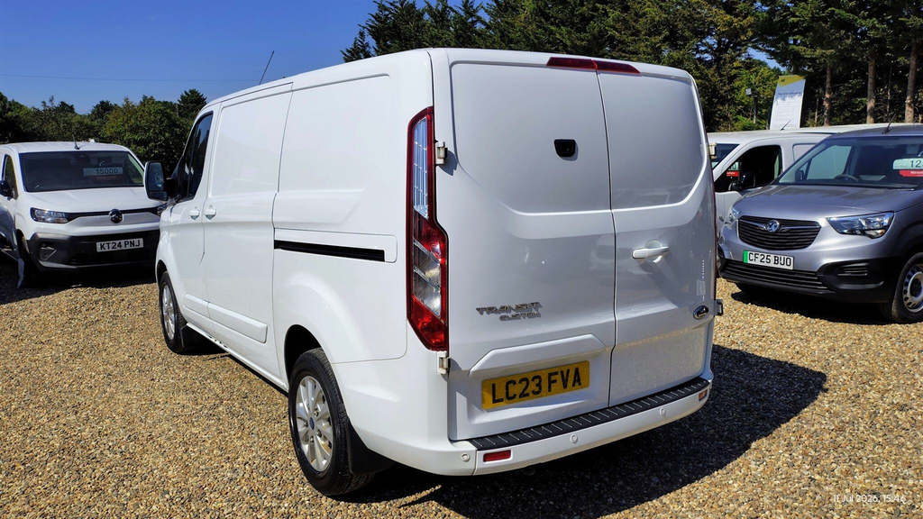 Ford Transit Custom 2.0 300 Ecoblue Limited L1 H1 Euro 6 Ss LC23FVA White #3