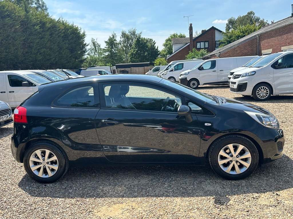 Kia RIO Hatchback Black #6