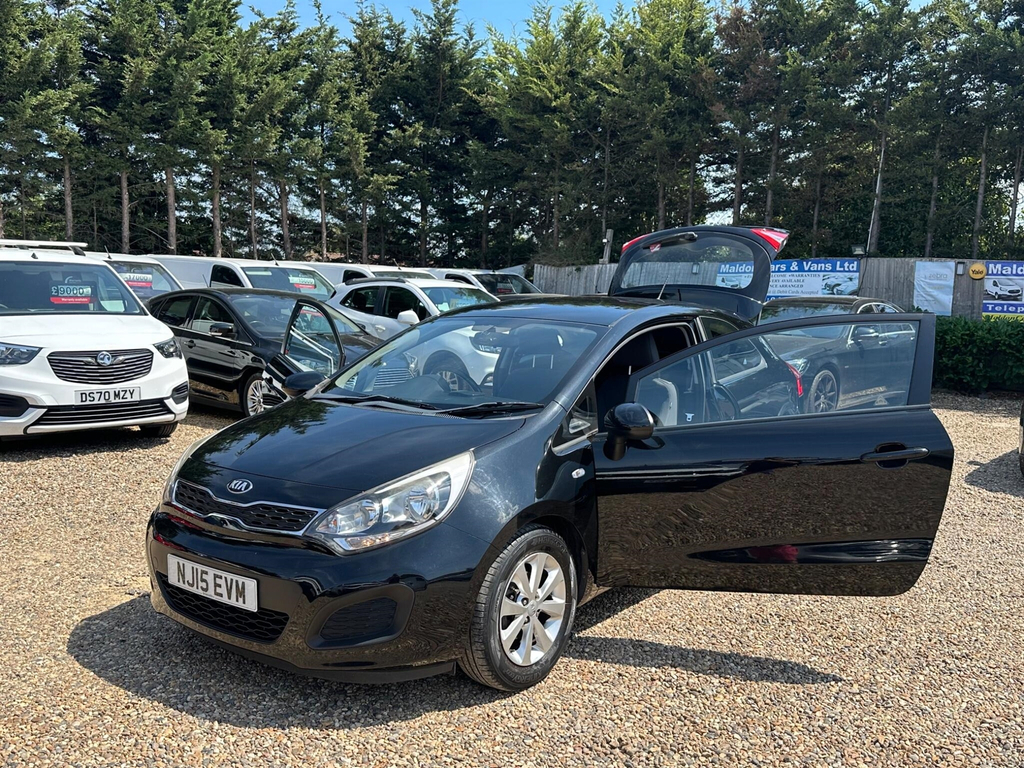 Kia RIO 1.25 1 Air Hatchback Euro 5 84 Silver #17