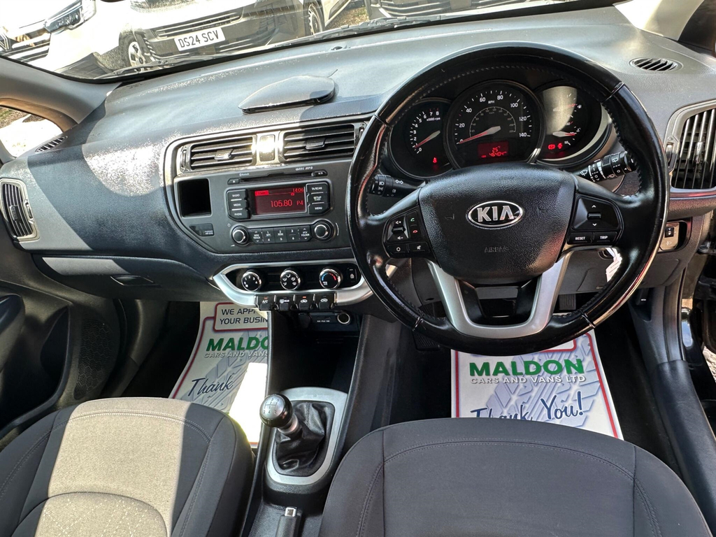 Kia RIO 1.25 1 Air Hatchback Euro 5 84 Silver #10