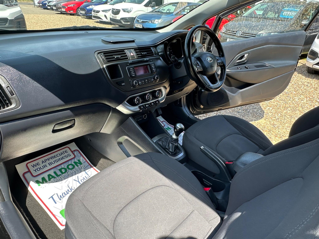 Kia RIO 1.25 1 Air Hatchback Euro 5 84 Silver #16
