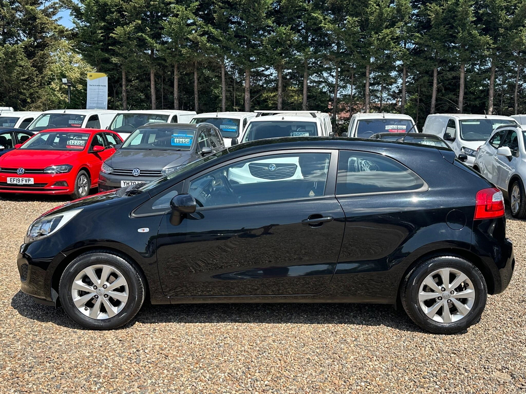 Kia RIO Hatchback Black #2