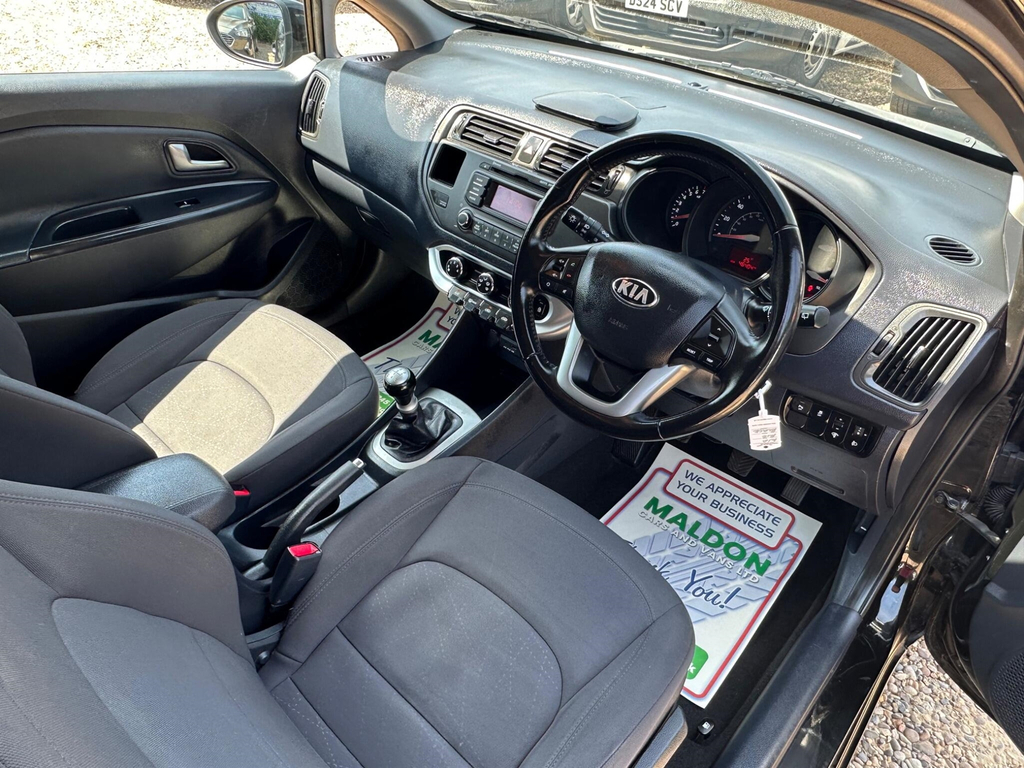 Kia RIO 1.25 1 Air Hatchback Euro 5 84 Silver #9