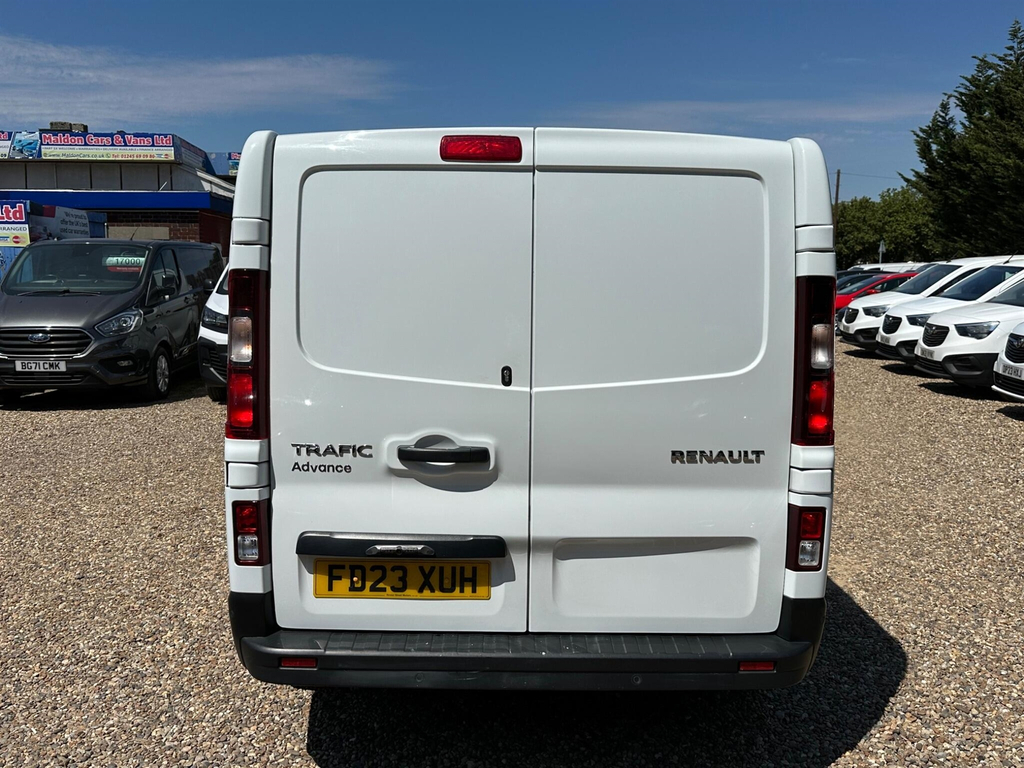 Renault Trafic 2.0 Dci Blue Ll30 Advance L2 H1 Euro 6 Ss FD23XUH White #4