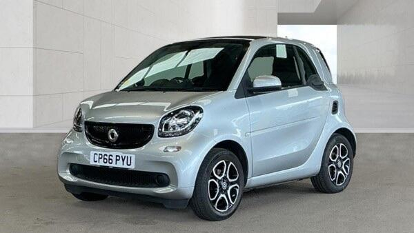 Smart Fortwo 0.9T Prime Premium Twinamic Euro 6 Ss Silver