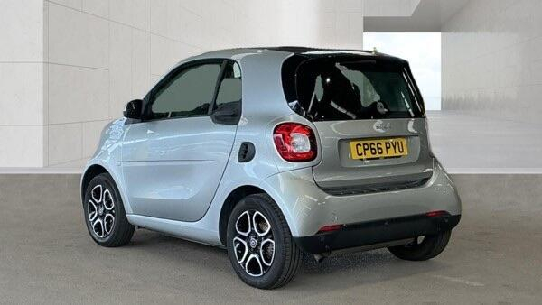 Smart Fortwo 0.9T Prime Premium Twinamic Euro 6 Ss CP66PYU Silver #2