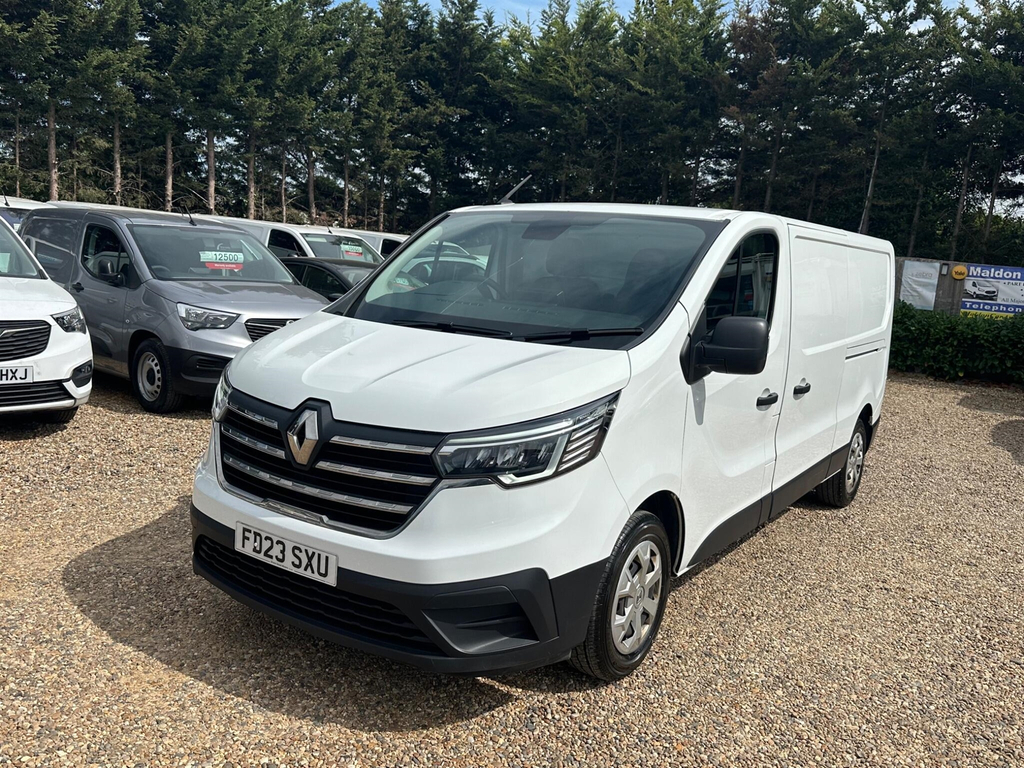 Renault Trafic 2.0 Dci Blue Ll30 Advance L2 H1 Euro 6 Ss White