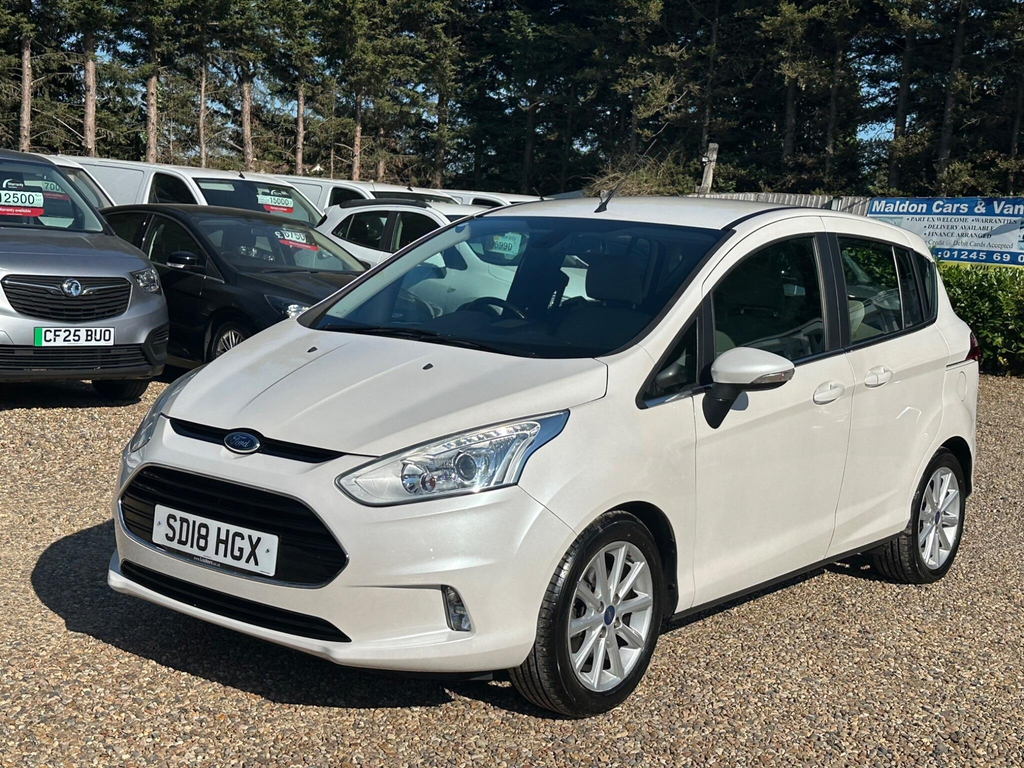 Ford B-Max 1.0T Ecoboost Titanium Navigator Euro 6 White