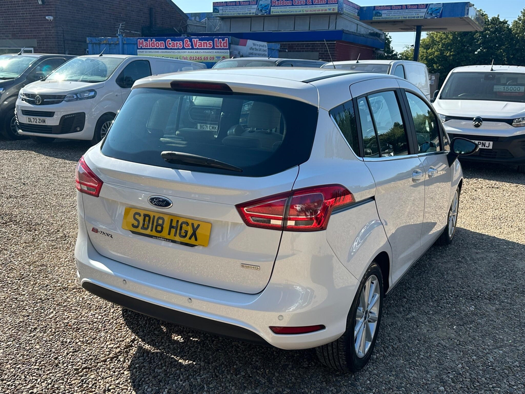 Ford B-Max 1.0T Ecoboost Titanium Navigator Euro 6 White #5