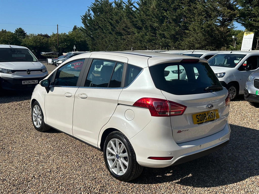 Ford B-Max 1.0T Ecoboost Titanium Navigator Euro 6 White #3