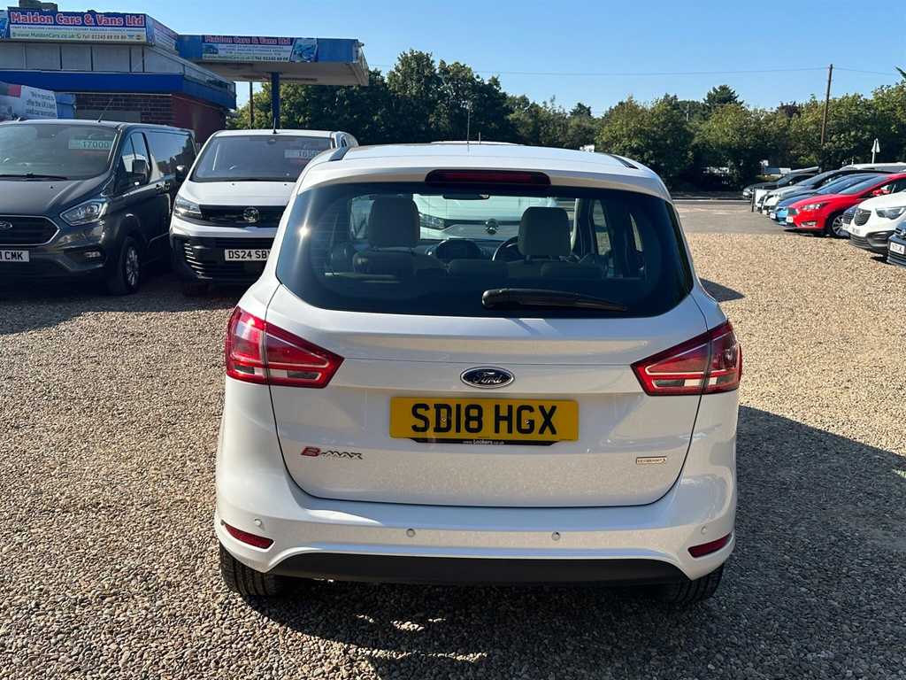 Ford B-Max 1.0T Ecoboost Titanium Navigator Euro 6 White #4