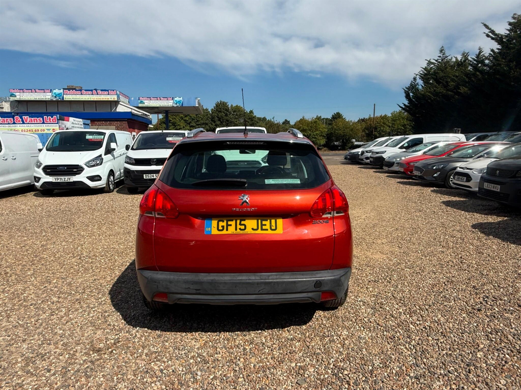 Peugeot 2008 1.2 Puretech Active Euro 6 Red #4