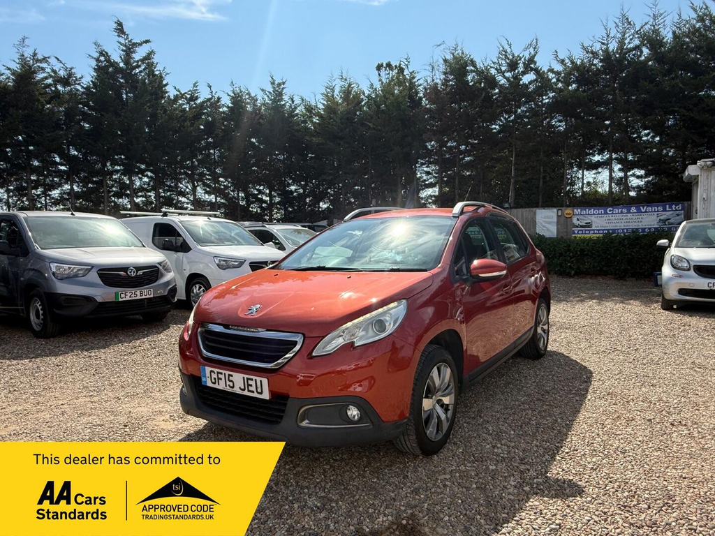 Peugeot 2008 1.2 Puretech Active Euro 6 Red