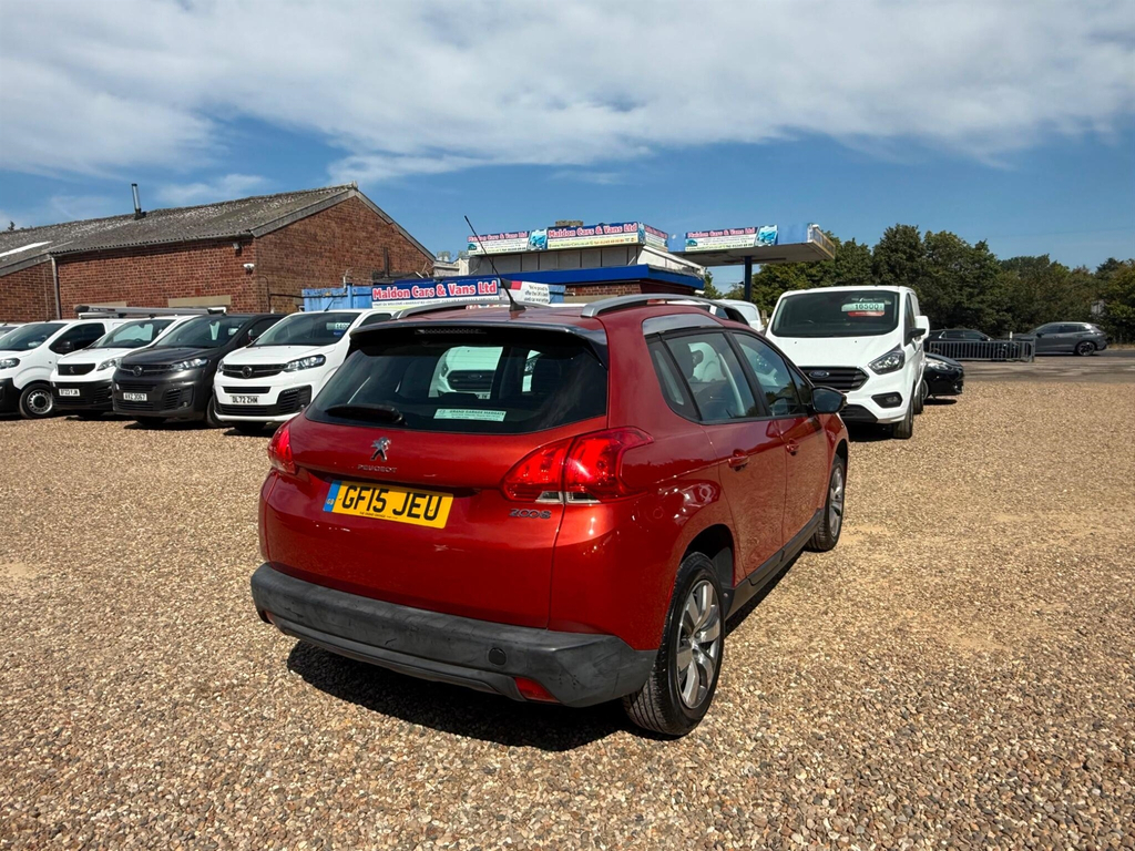 Peugeot 2008 1.2 Puretech Active Euro 6 Red #5