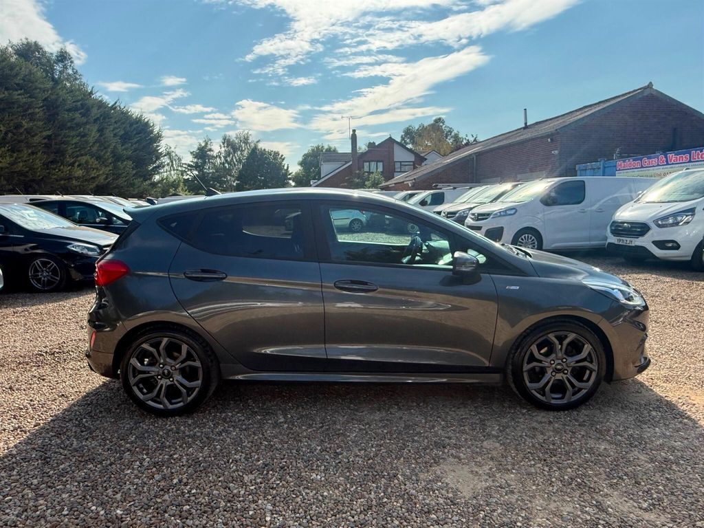 Ford Fiesta 1.0T Ecoboost St-line Euro 6 Ss GN19ORP Grey #6