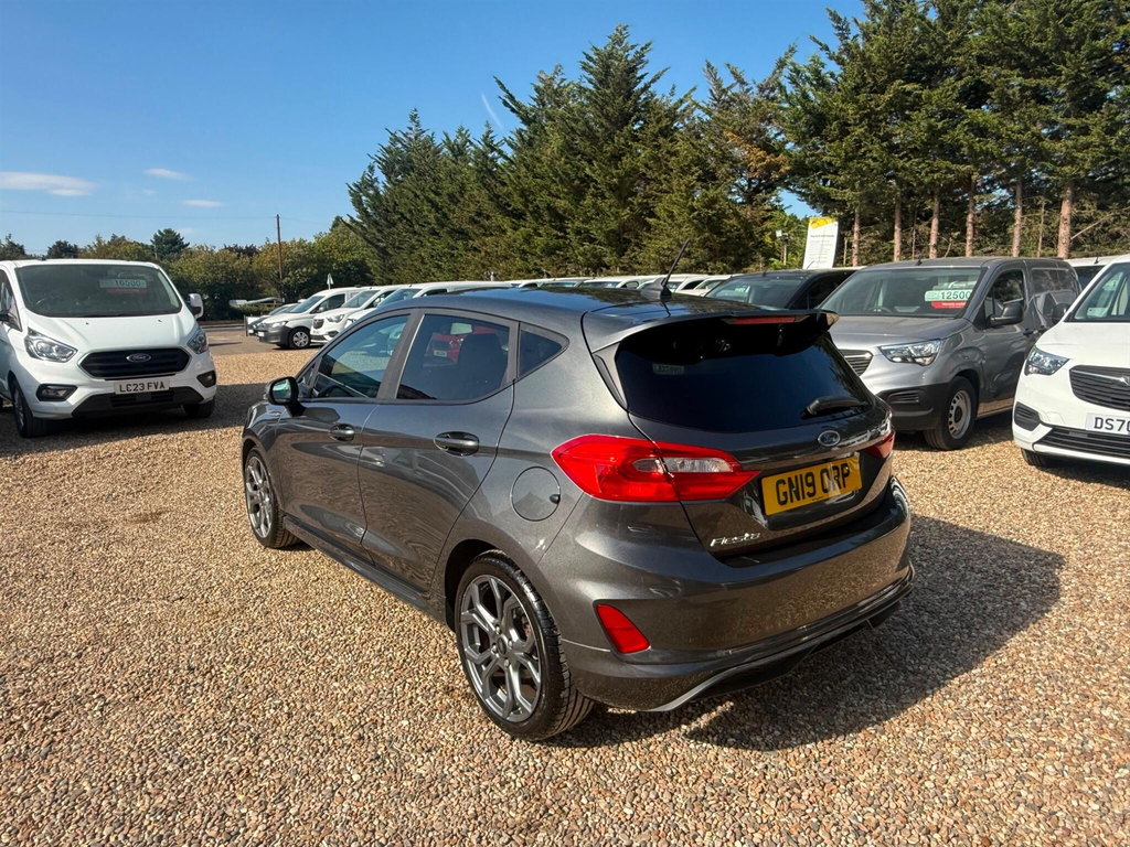 Ford Fiesta 1.0T Ecoboost St-line Euro 6 Ss GN19ORP Grey #3