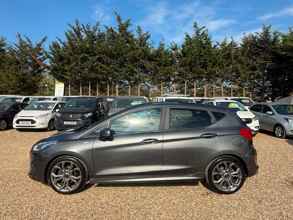 Ford Fiesta 1.0T Ecoboost St-line Euro 6 Ss GN19ORP Grey #2