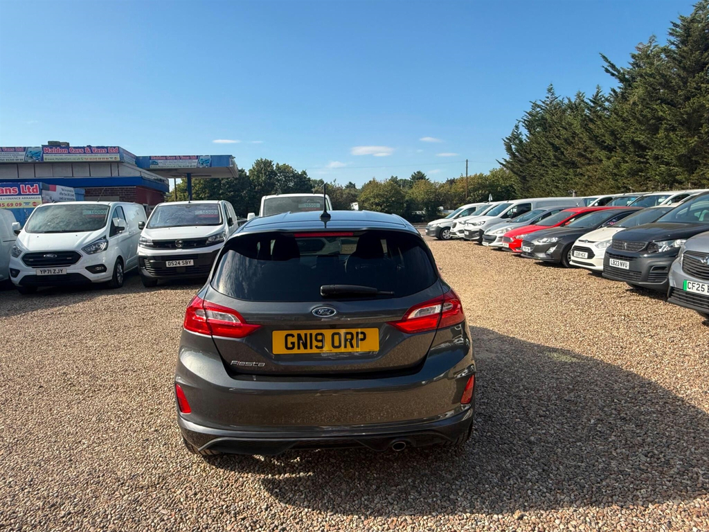 Ford Fiesta 1.0T Ecoboost St-line Euro 6 Ss GN19ORP Grey #4