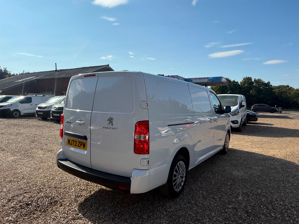 Peugeot Expert 1.5 Bluehdi 1000 Asphalt Premium Long Panel Van MJ73ZPW White #5