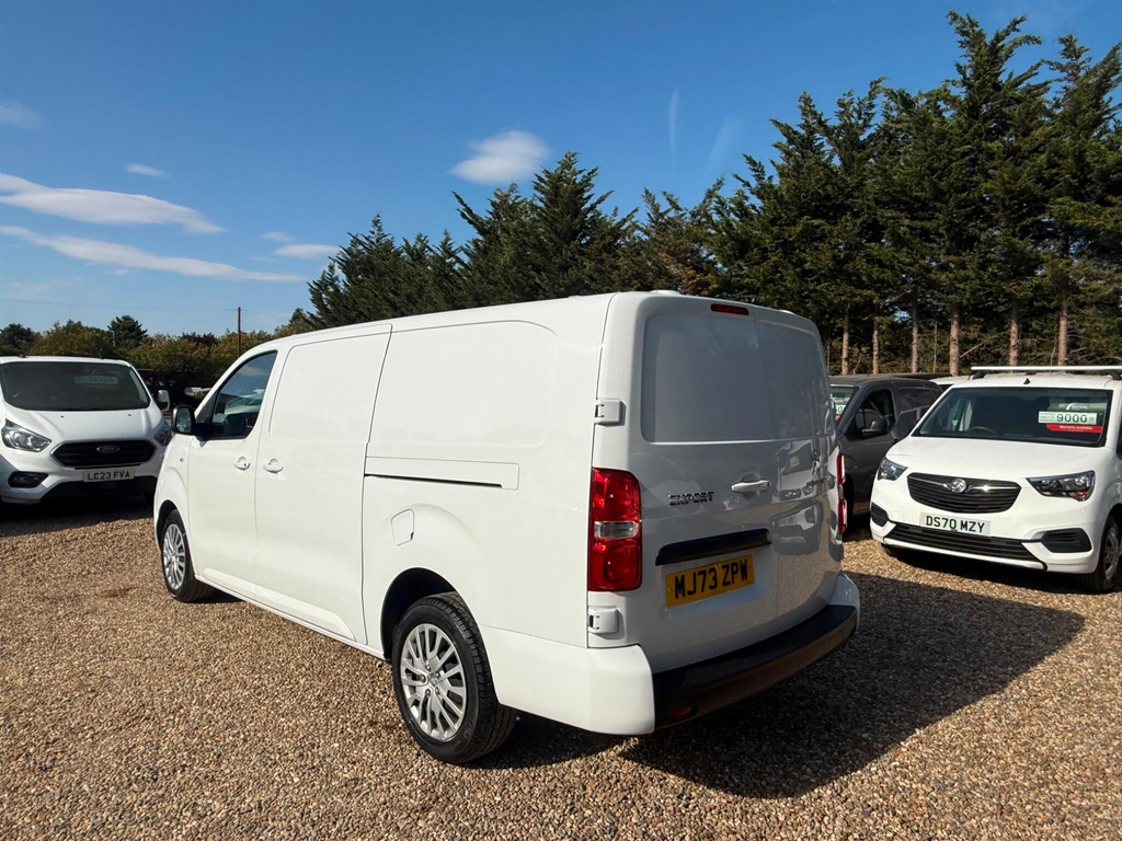 Peugeot Expert 1.5 Bluehdi 1000 Asphalt Premium Long Panel Van MJ73ZPW White #3