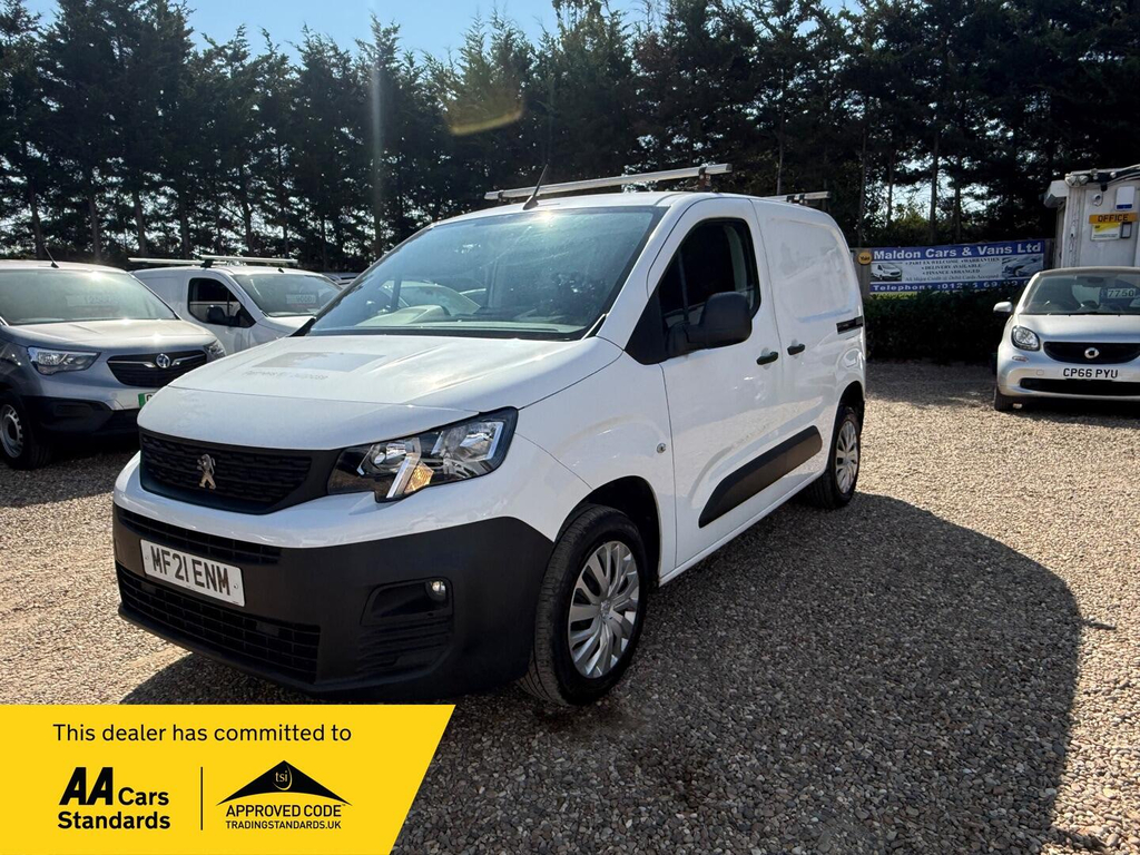 Peugeot Partner 1.5 Bluehdi 1000 Professional Standard Panel Van S White