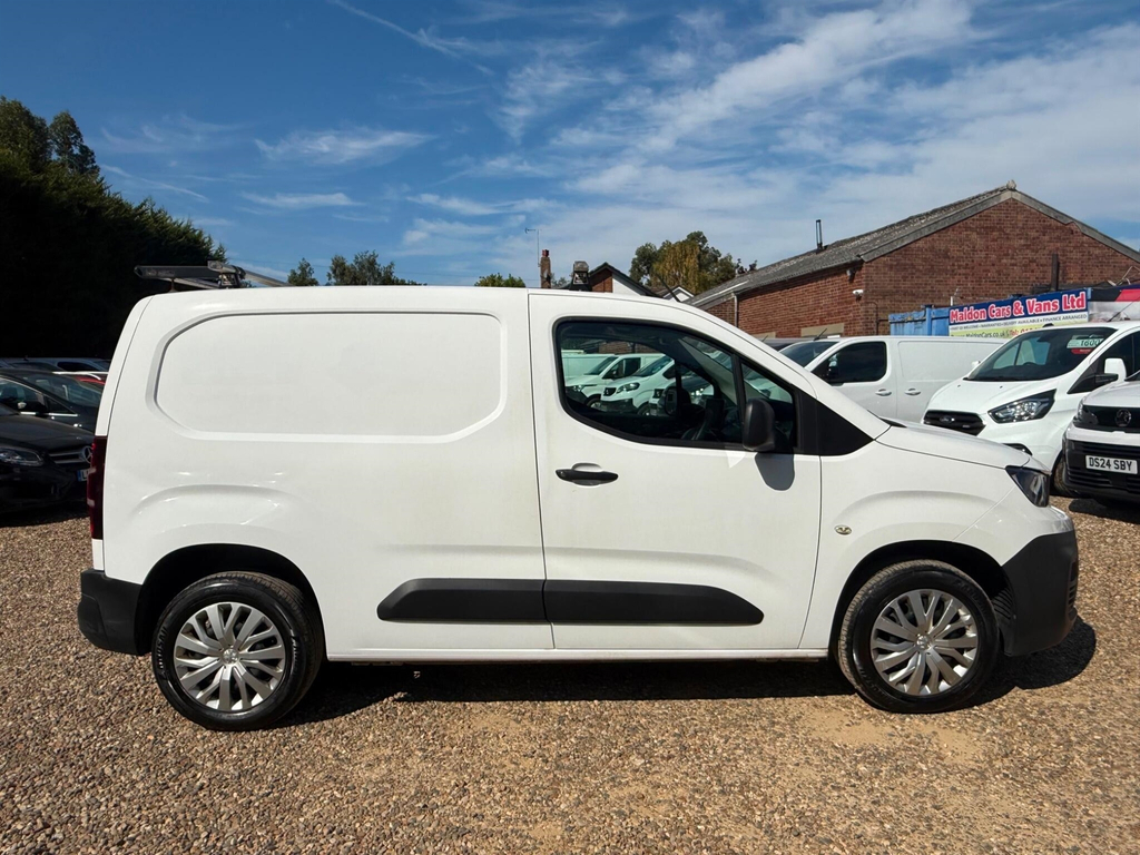 Peugeot Partner 1.5 Bluehdi 1000 Professional Standard Panel Van S MF21ENM White #6