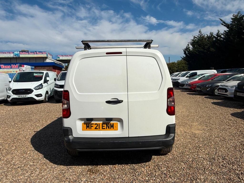 Peugeot Partner 1.5 Bluehdi 1000 Professional Standard Panel Van S MF21ENM White #4