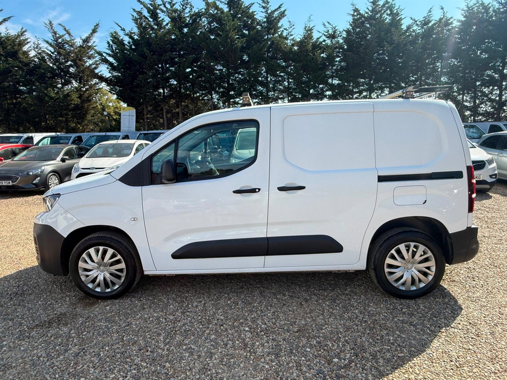 Peugeot Partner 1.5 Bluehdi 1000 Professional Standard Panel Van S MF21ENM White #2
