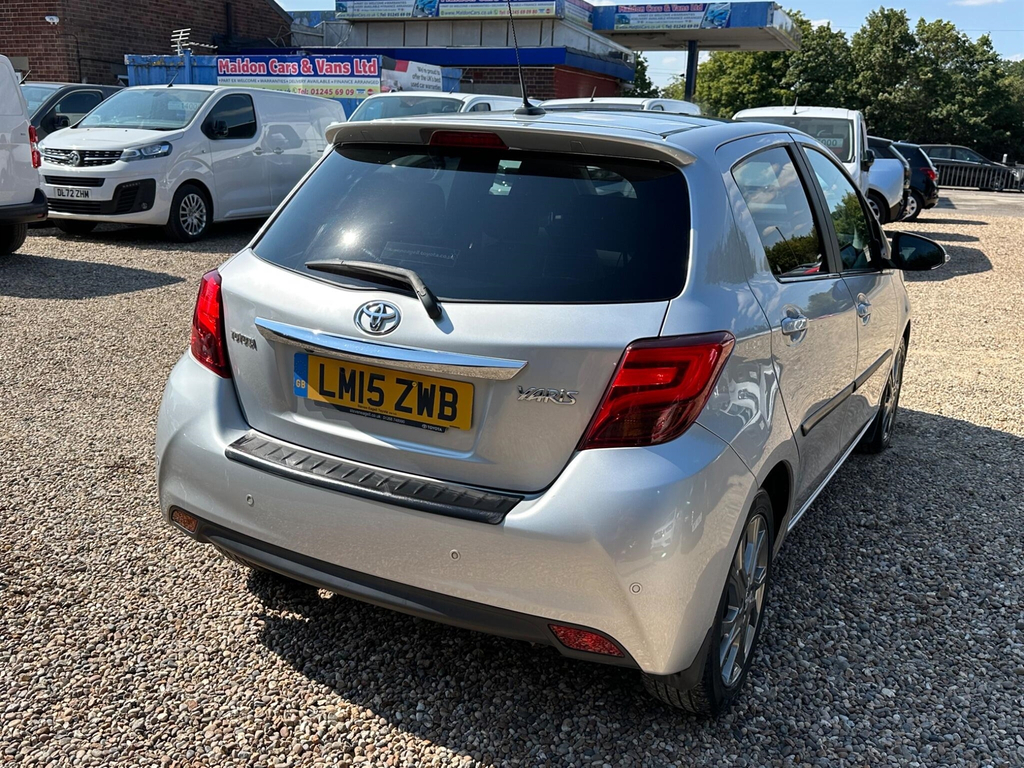 Toyota Yaris 1.33 Dual Vvt-i Excel Multidrive S Euro 5 Euro LM15ZWB Silver #5