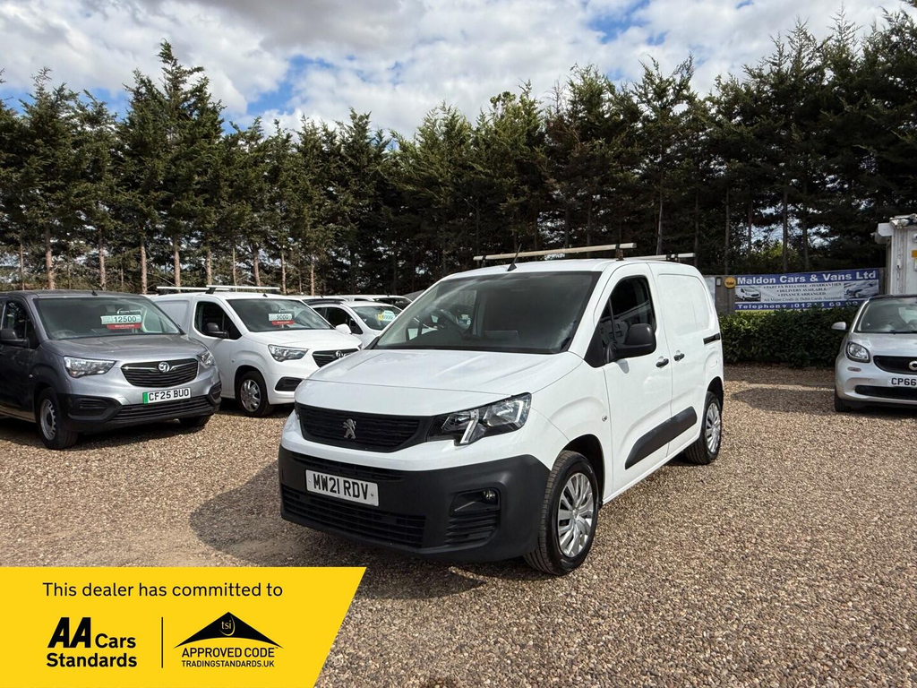 Peugeot Partner 1.5 Bluehdi 1000 Professional Standard Panel Van S White