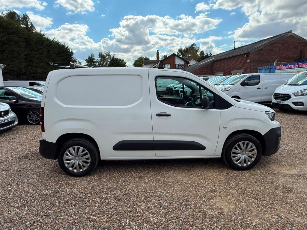 Peugeot Partner 1.5 Bluehdi 1000 Professional Standard Panel Van S MW21RDV White #6