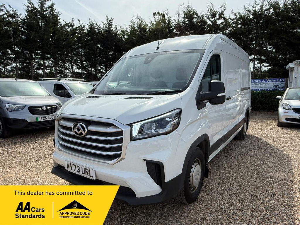 Maxus Deliver 9 2.0 D20 Fwd L3 H2 Euro 6 Ss White