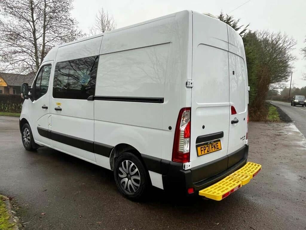 Vauxhall Movano Mpv White #4