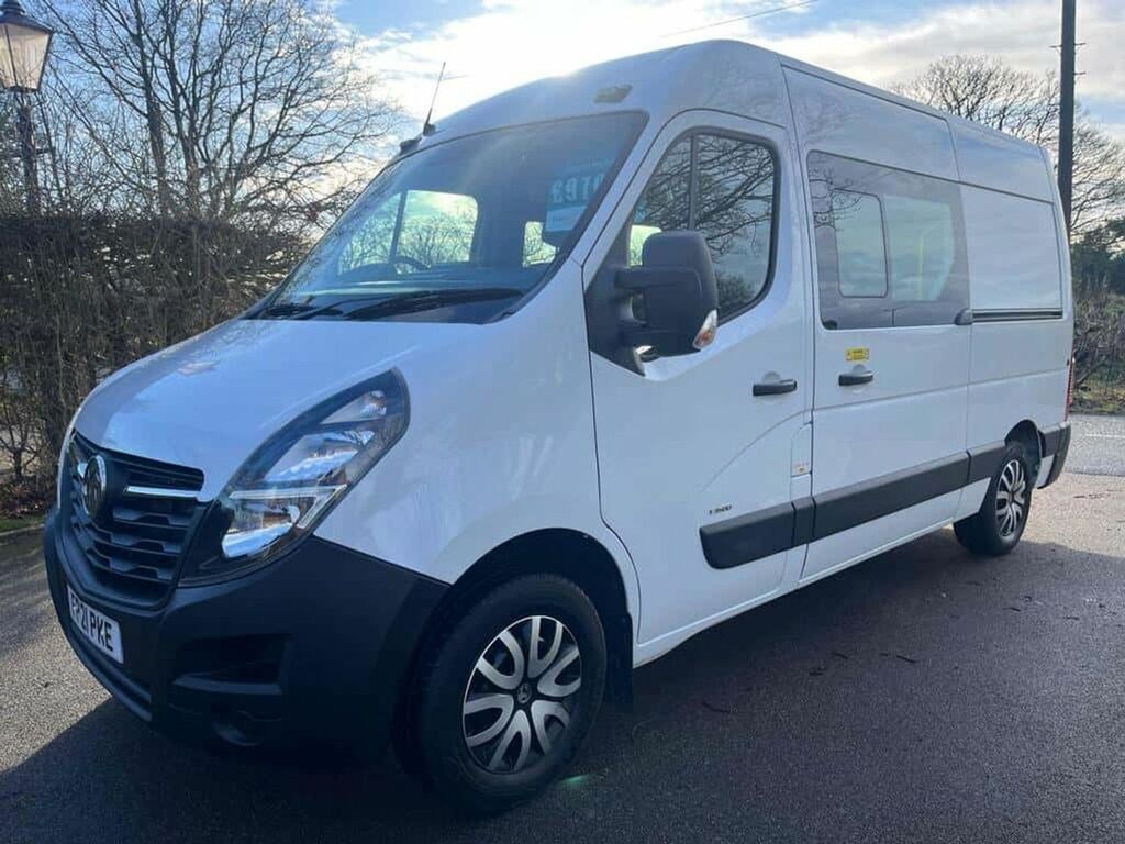 Vauxhall Movano Mpv White