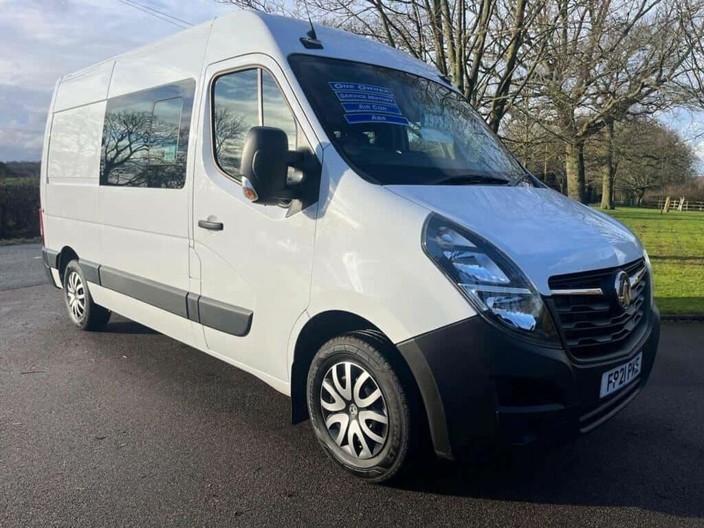 Vauxhall Movano Mpv White #2