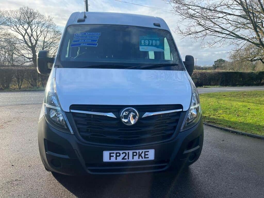 Vauxhall Movano Mpv White #6