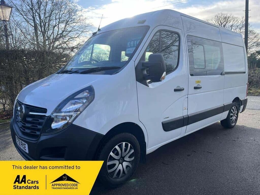 Vauxhall Movano Mpv White