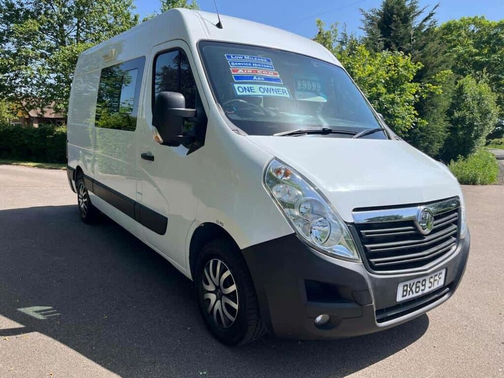 Vauxhall Movano Mpv White #2