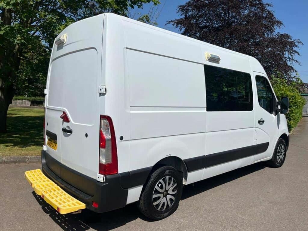 Vauxhall Movano Mpv White #3